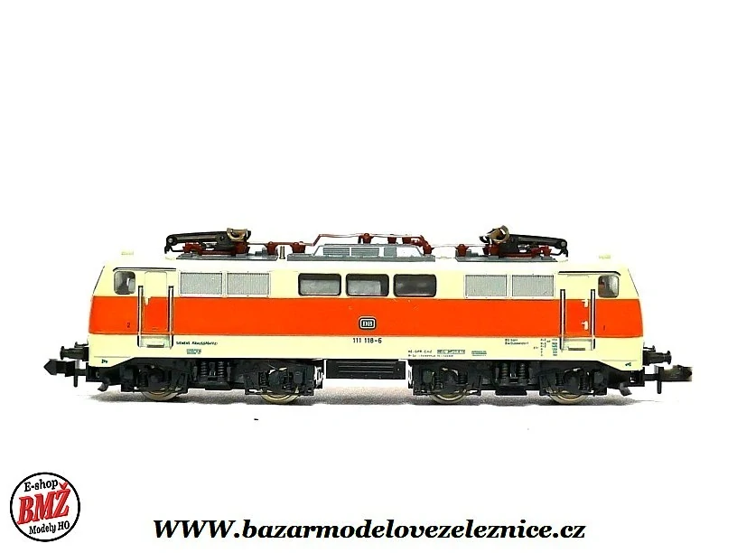 Minitrix - DC - Elektrická lokomotiva BR 111 DB - N