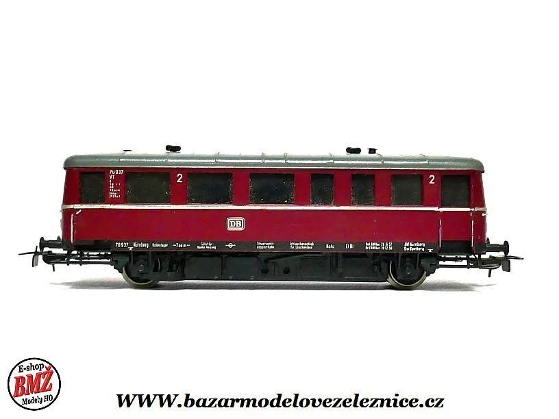 PIKO DDR - DC - Motorová vůz VT 135 DB - HO