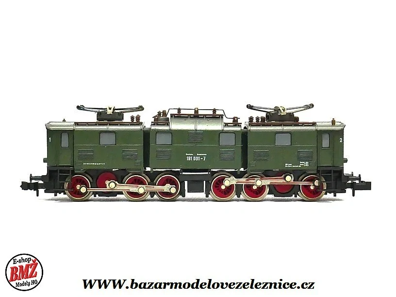 Roco - DC - Elektrická lokomotiva BR 191 DB - N