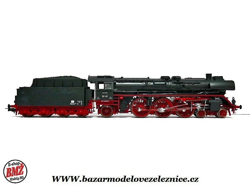 Nové Piko - DC - Parní lokomotiva BR 03 151 DR - HO