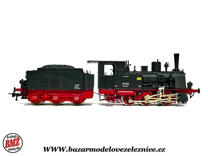 Fleischmann - DC - Parní lokomotiva BR 89 6225 DR - HO
