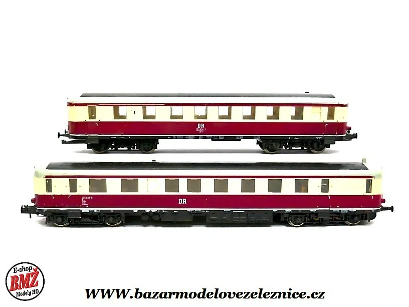 PIKO DDR - DC - Dieselová souprava BR 185/195 DR - HO