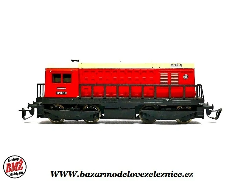 BTTB - Dieselová lokomotiva BR 107 001 DR - TT
