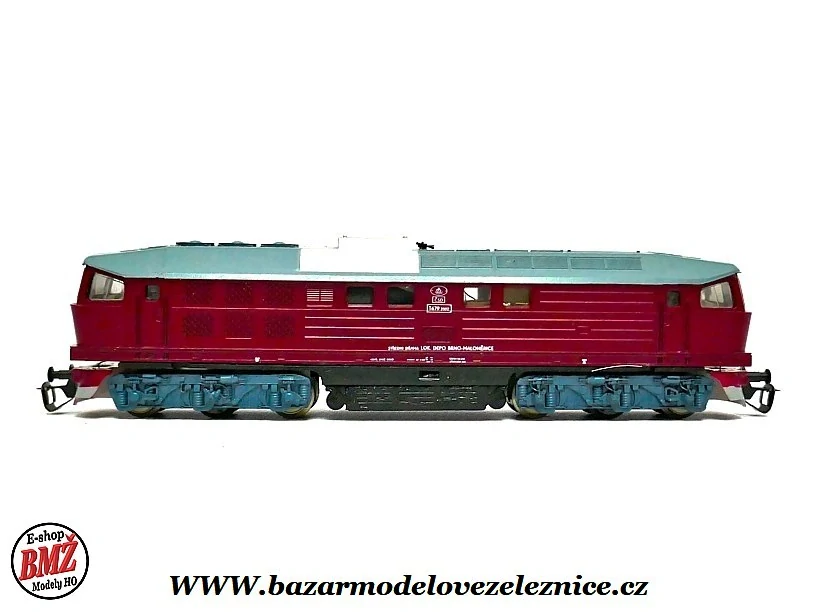 BTTB - Dieselová lokomotiva T 679 ČSD - TT