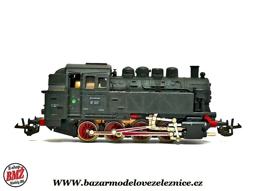 Zeuke - DC - Parní lokomotiva BR 81 001 DR - TT