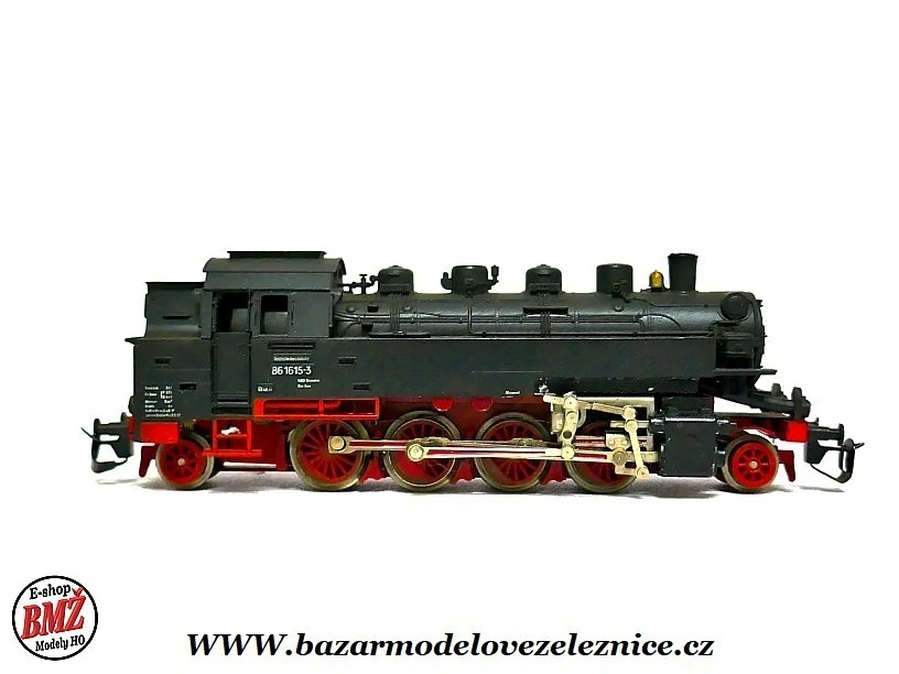 BTTB - Parní lokomotiva BR 86 1615 DR - TT