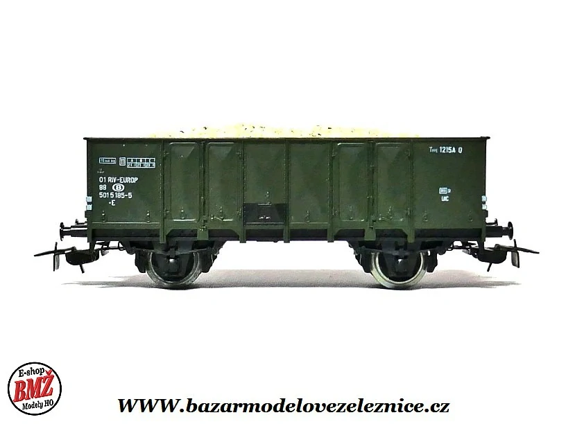 Piko DDR - Otevřený vůz B s nákladem - HO