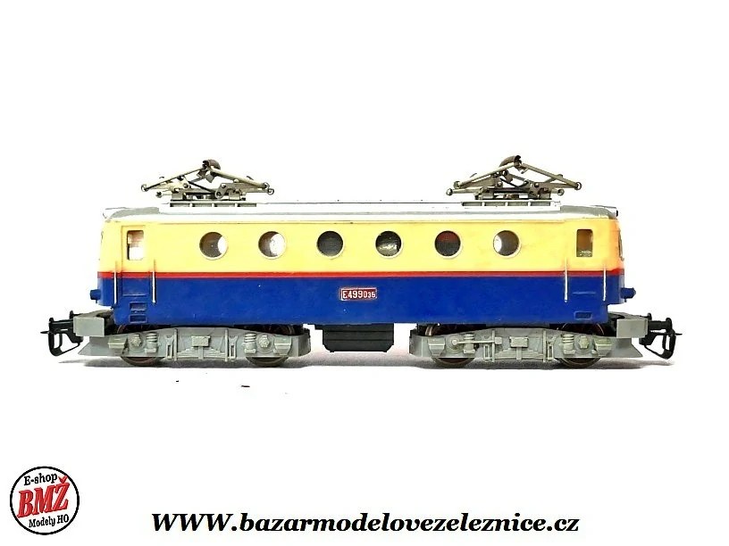 BTTB - Elektrická lokomotiva E 499 ČSD - TT