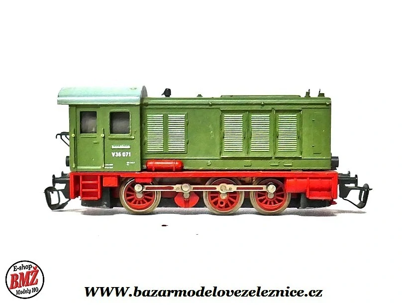 BTTB - Dieselová lokomotiva V 36 021 DR - TT