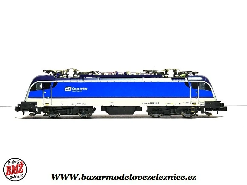 Hobbytrain - DCC + ZVUK- Elektrická lokomotiva RH 1216 903 CD Intercity - N