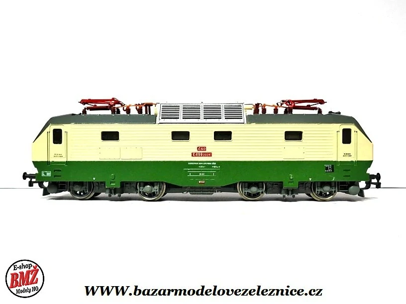 PIKO DDR - DC - Elektrická lokomotiva ES 499 ČSD -HO