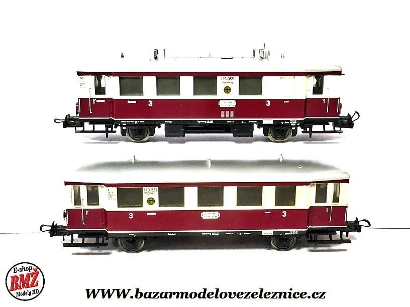 Trix - DC - Motorová souprava VT 135 DRG - HO