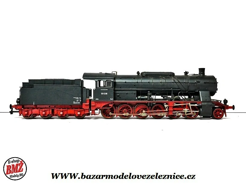 Rivarossi - DC - Parní lokomotiva BR 59 036 DB - HO