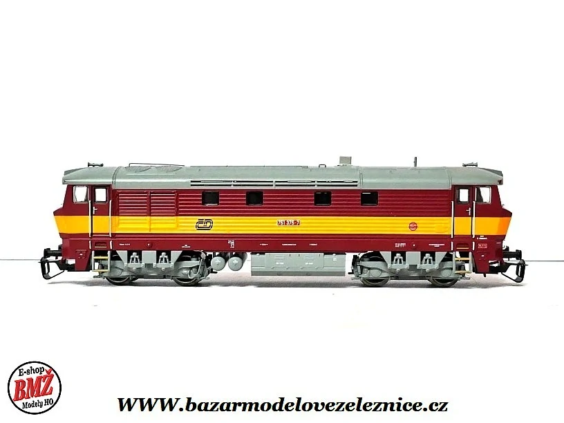 Roco - DCC - Dieselová lokomotiva 751 375-7 ČD - TT