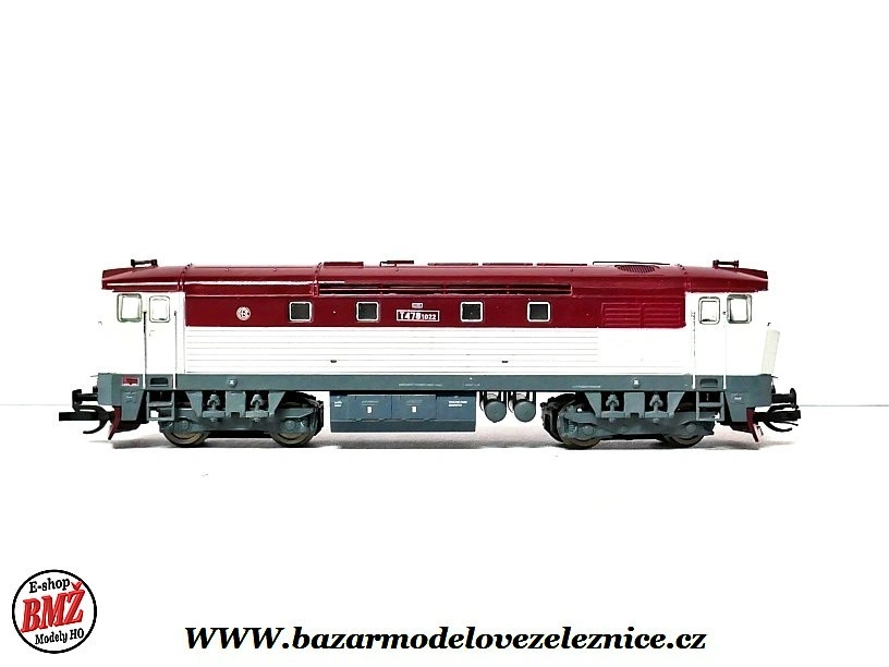 MTB - DSS - Dieselová lokomotiva T 478 1022 ČD - TT