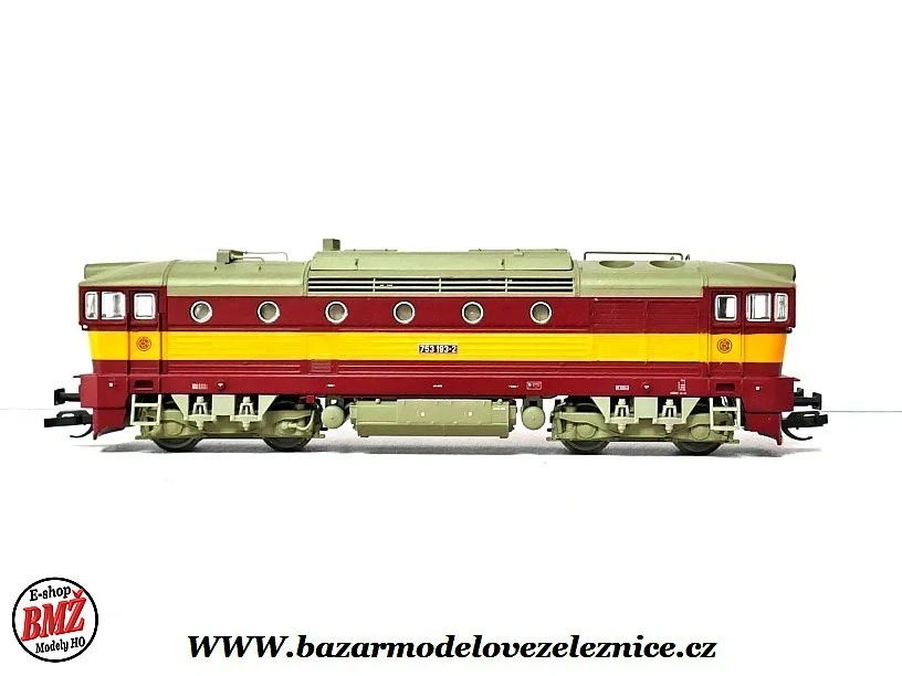 Roco - DSS - Dieselová lokomotiva 753 193-2 ČSD - TT