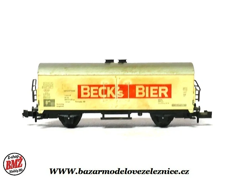 Minitrix - Pivovarský vůz DB „BECK'S BIER“ - N