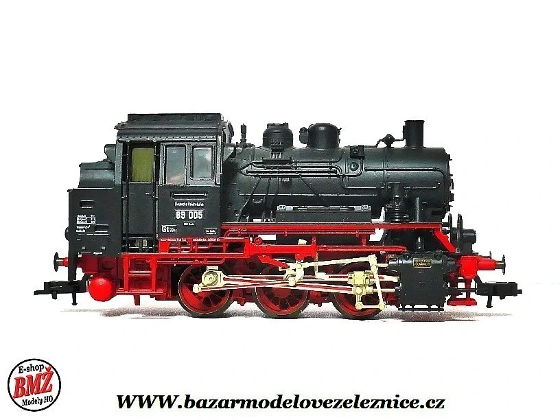 Fleischmann - DC - Parní lokomotiva BR 89 005 DR - HO