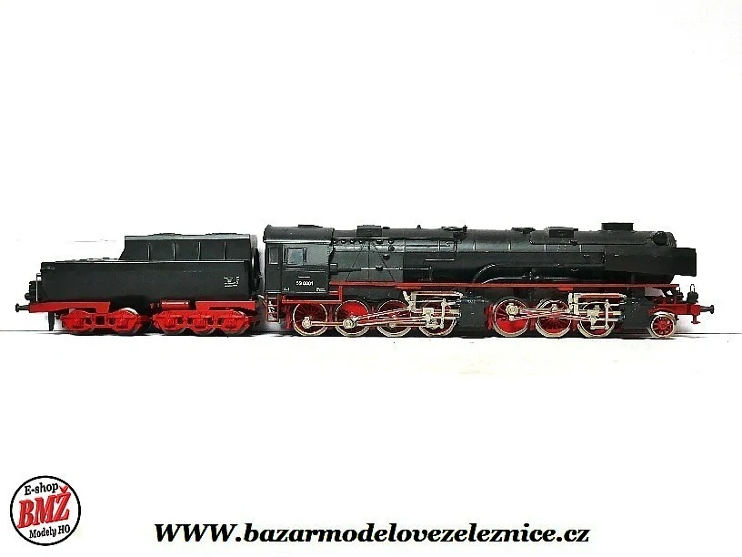 Marklin Hamo - DC - Parní lokomotiva BR 53 0001 DR - HO
