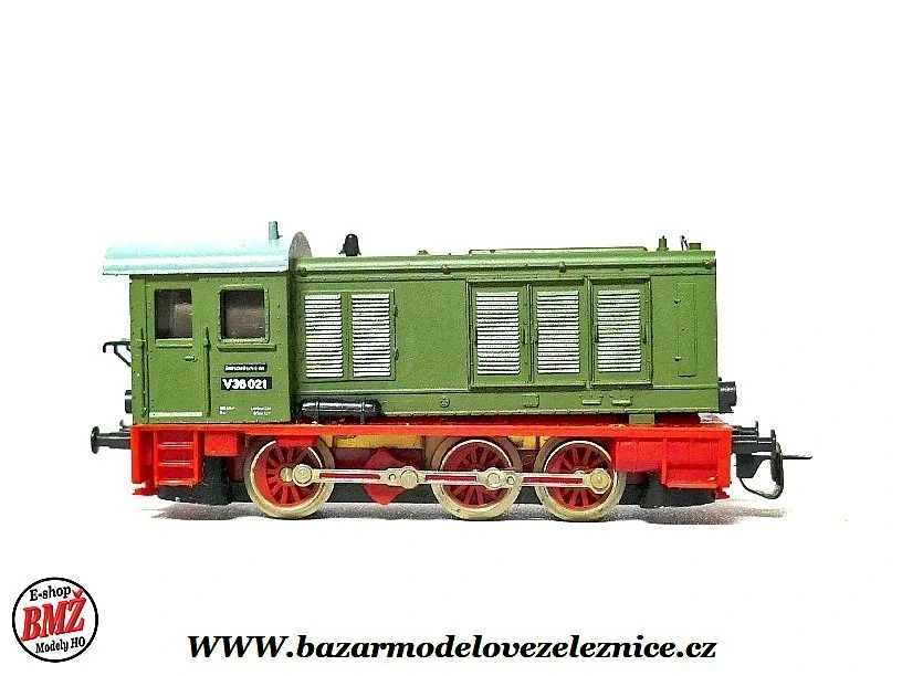 BTTB - Dieselová lokomotiva V 36 021 DR - TT