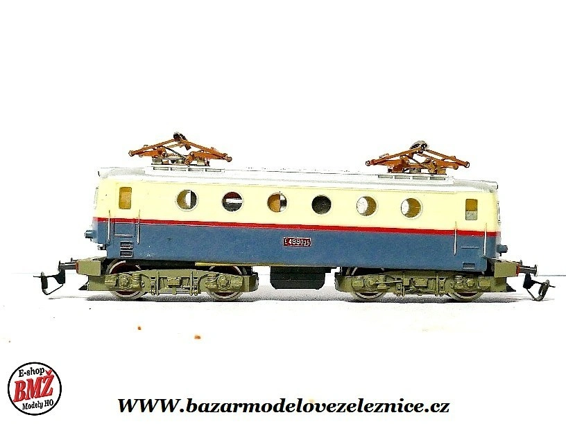 BTTB - Elektrická lokomotiva E 499 ČSD - TT