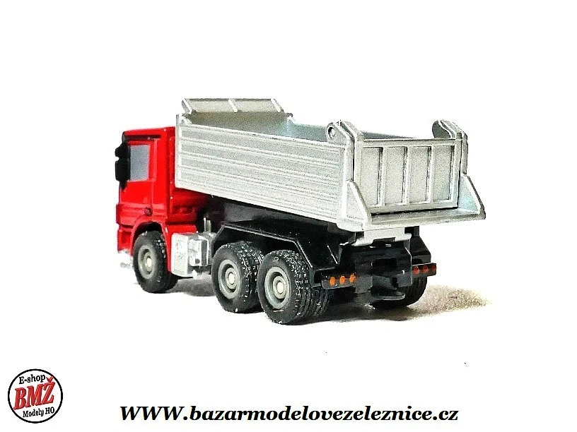 Bruder - Mercedes sklápěčka - kovový model - TT