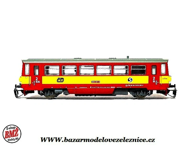 MTB - DSS - Motorový vůz 809.281-9 ČD - TT