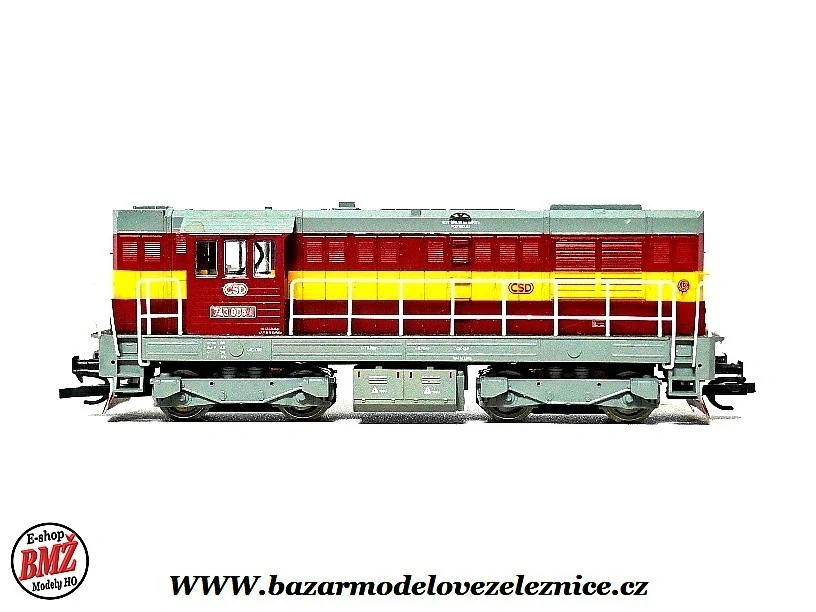 MTB - DSS - Dieselová lokomotiva 743 005 ČSD - TT