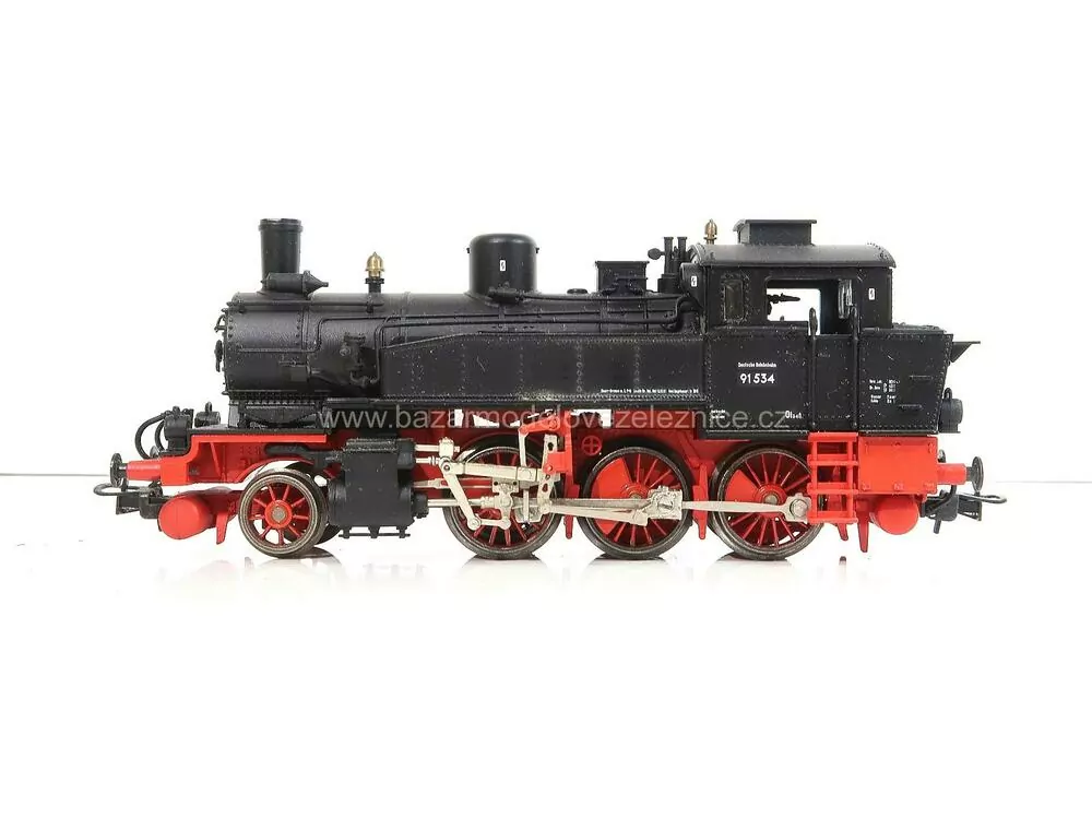 Liliput - DSS - Parní lokomotiva BR 91 534 DR - HO