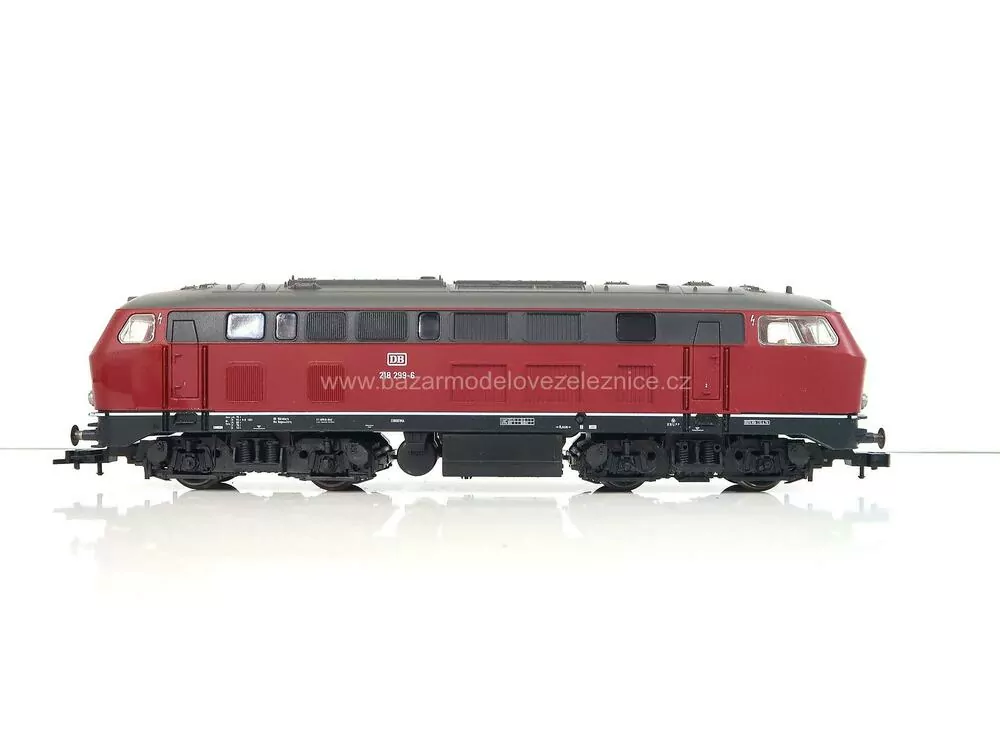 Fleischmann - DC - Dieselová lokomotiva BR 218 299 DB- HO