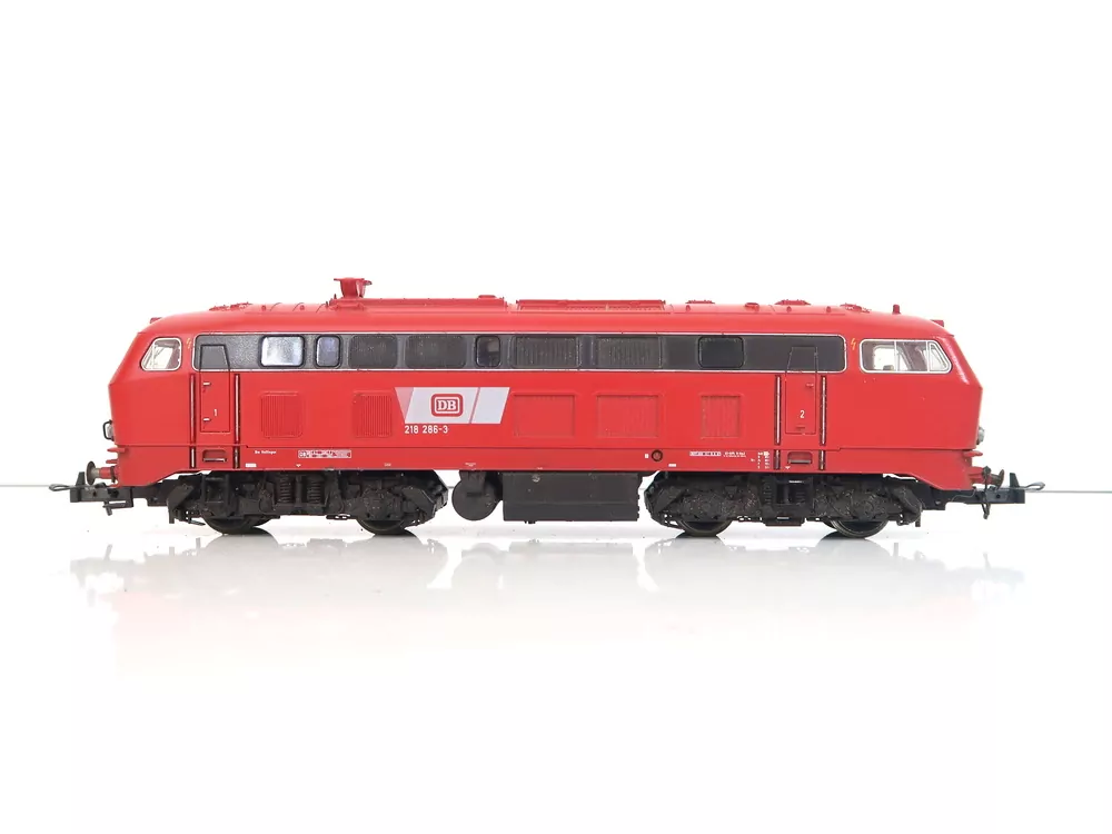 Fleischmann - DC - Dieselová lokomotiva BR 218 286 DB- HO
