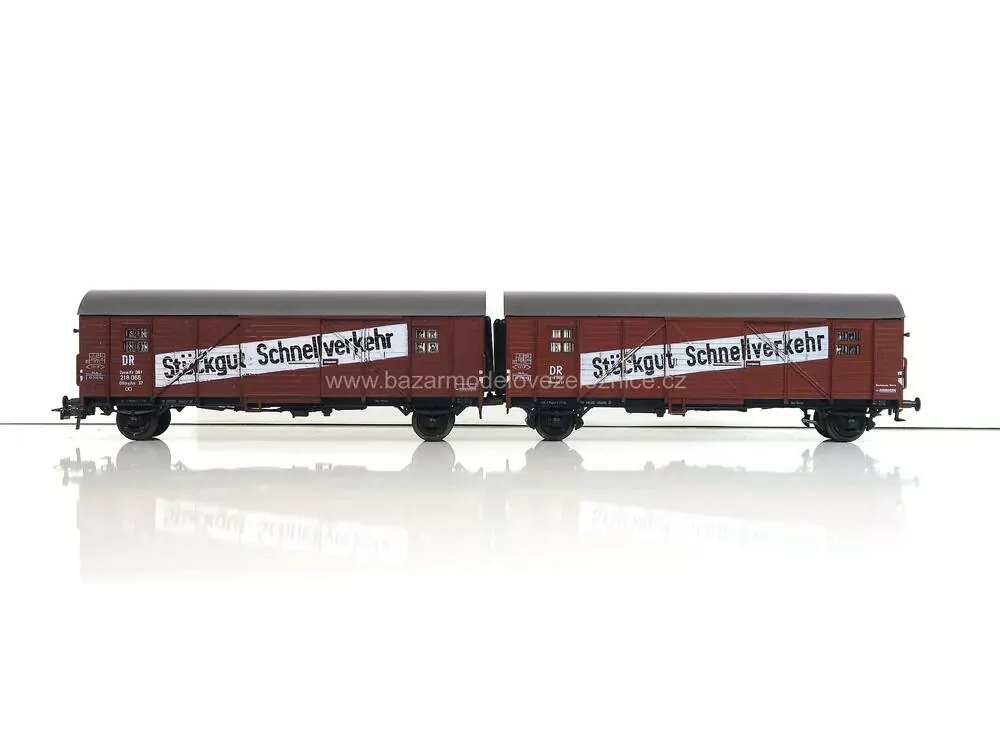 Roco - 2 ks Nákladní vůz DR  Stuckgut - HO