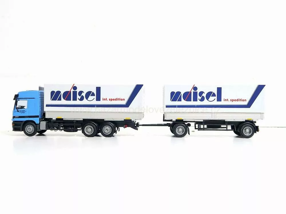 AWM - MERCEDES plachta s přívěsem - HO