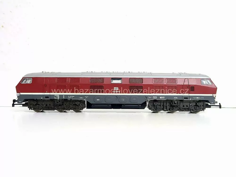 Rivarossi - DC - Dieselová lokomotiva br 232 001 DB - HO