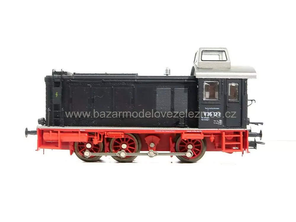 Lima - DC - Dieselová lokomotiva V 36 123 DB - HO