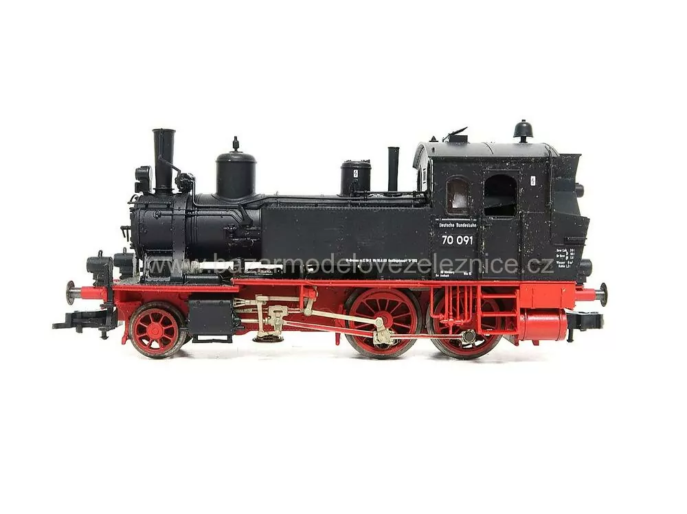 Fleischmann - DCC - Parní lokomotiva BR 70 091 DR - HO
