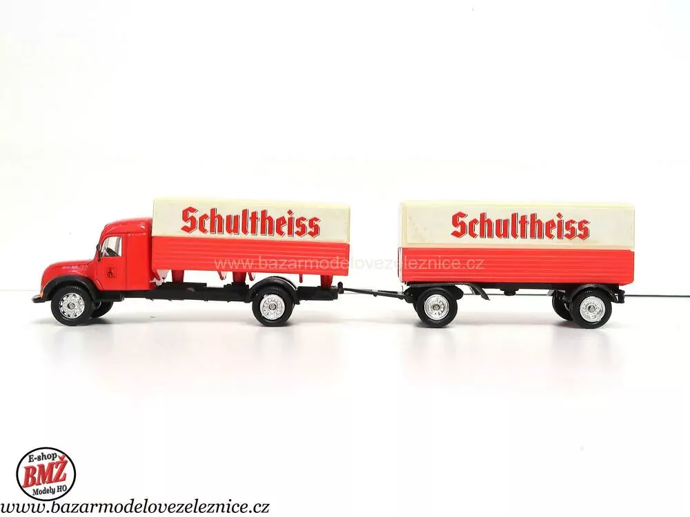 Grell - Magirus Plachta s přívěsem - HO