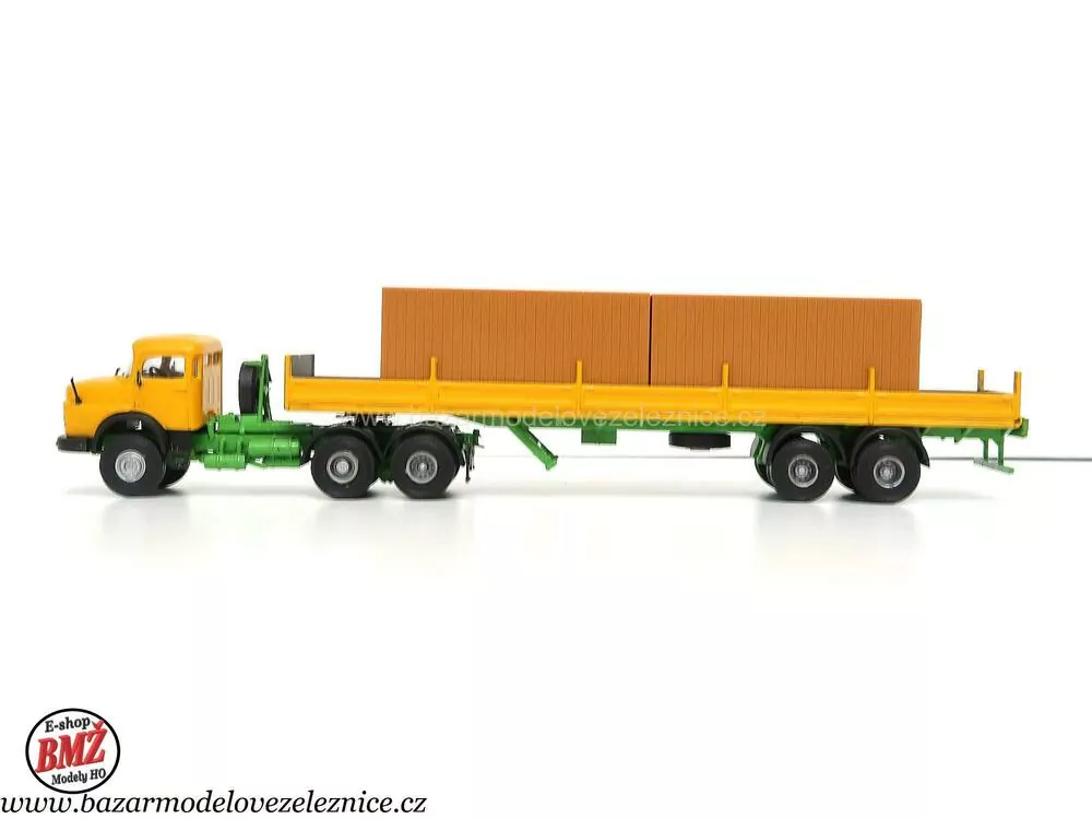 Wiking - Mercedes návěs valník - HO
