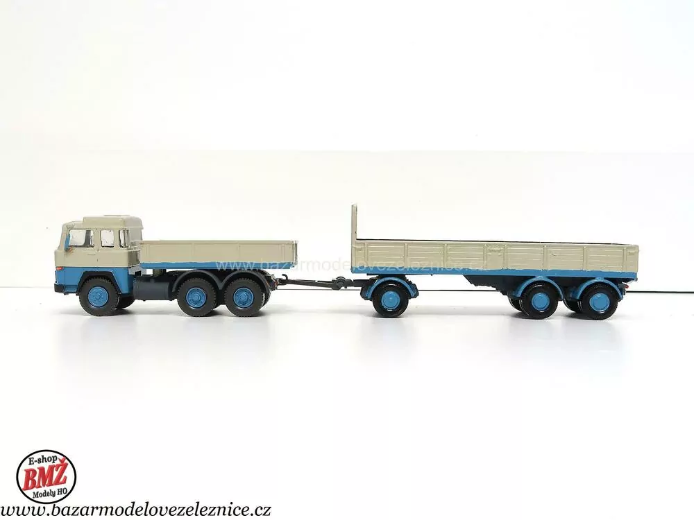 Wiking - Magirus valník s přívěsem - HO