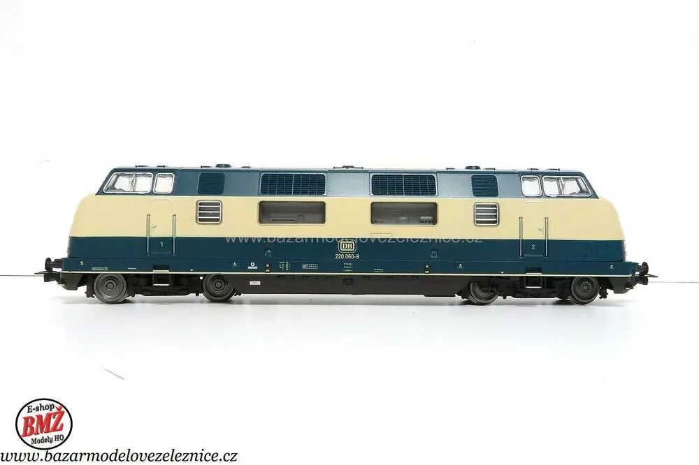 Nové Piko - DCC + ESU Sound - Dieselová lokomotiva BR 220 060 DB - HO