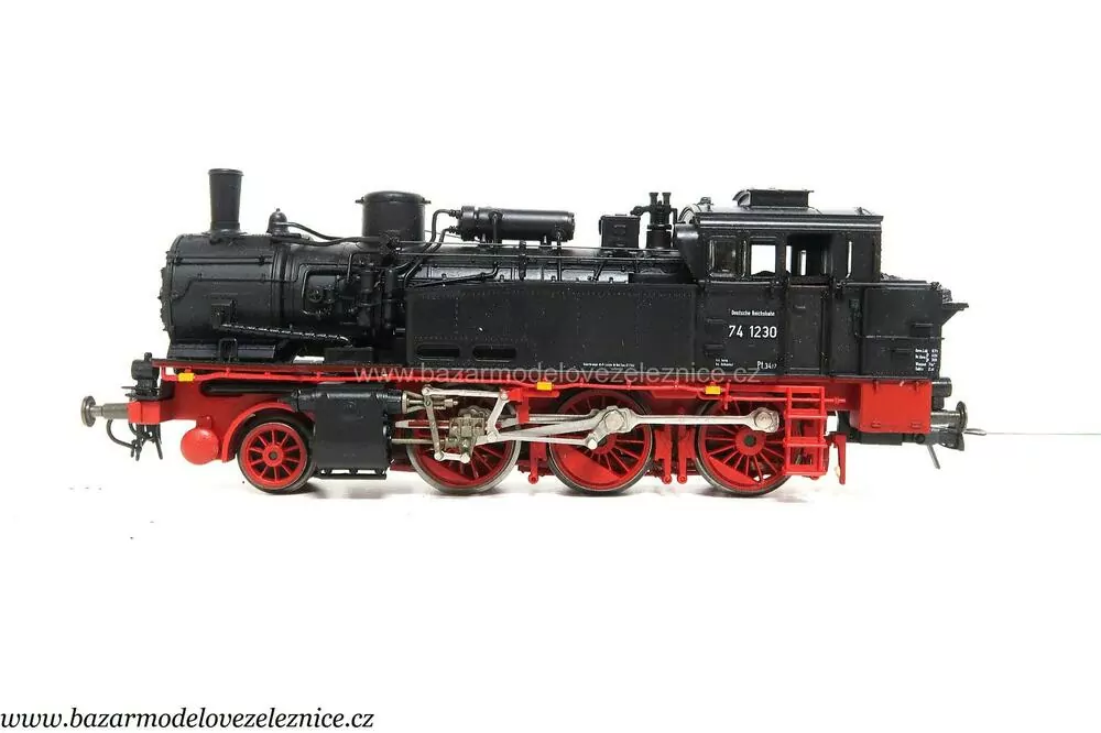 Roco - DC - Parní lokomotiva BR 74 1230 DB - HO