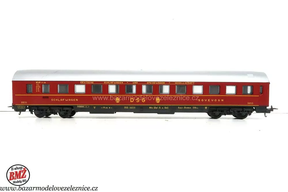 Lima - Lůžkový vůz DSG - HO