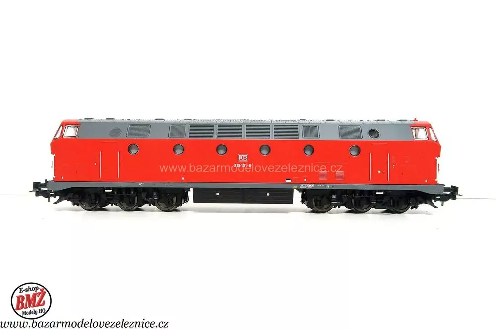Nové Piko Expert - DCC - Dieselová lokomotiva BR 219 151 DB AG- HO