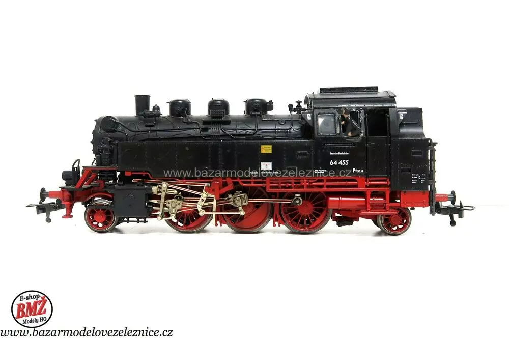 Fleischmann - DCC - Parní lokomotiva BR 64 455 DRG - HO
