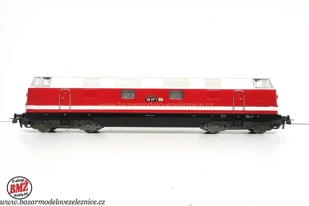 Piko DDR - DC - Dieselová lokomotiva BR 118 117 DR - HO