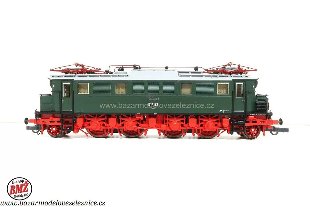 Roco - DCC - Elektrická lokomotiva E 17 123 DR - HO