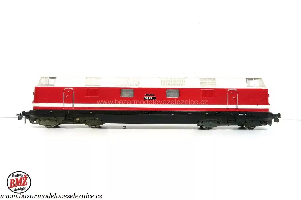 Piko DDR - DC - Dieselová lokomotiva BR 118 117 DR - HO