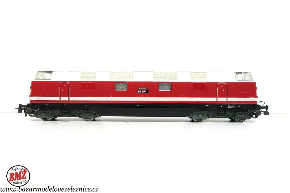 Piko DDR - DC - Dieselová lokomotiva BR 118 117 DR - HO