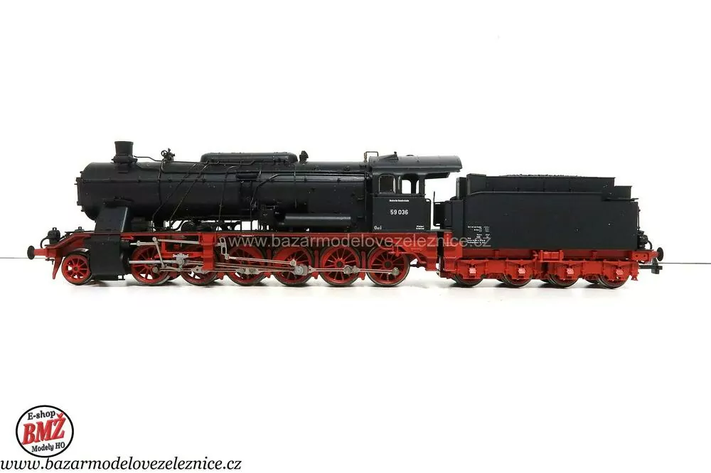 Rivarossi - DC - Parní lokomotiva BR 59 036 DB - HO