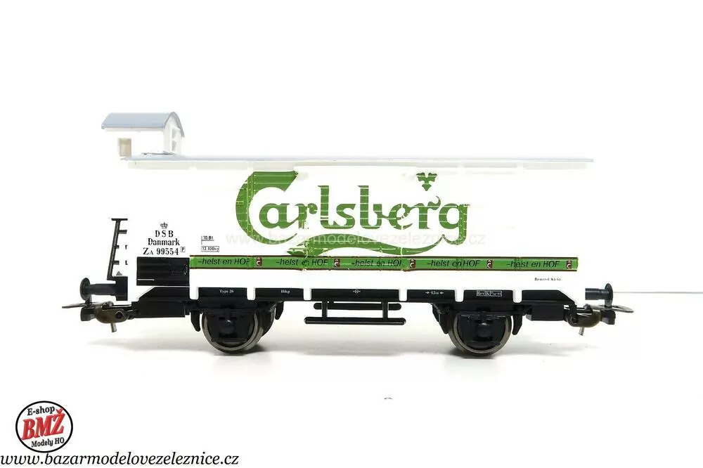 Nové Piko - Pivovarský vůz DSB Carlsberg -  HO